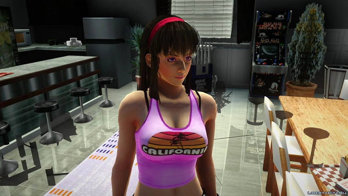 Hitomi Casual V1 из игры DOA 5 / GTA San Andreas