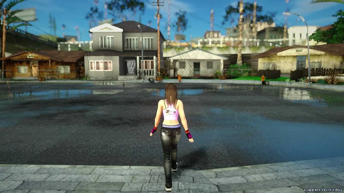 Hitomi Casual V1 из игры DOA 5 / GTA San Andreas