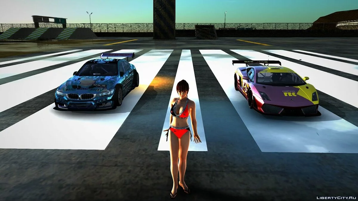 Касуми в костюме гонщицы / GTA San Andreas