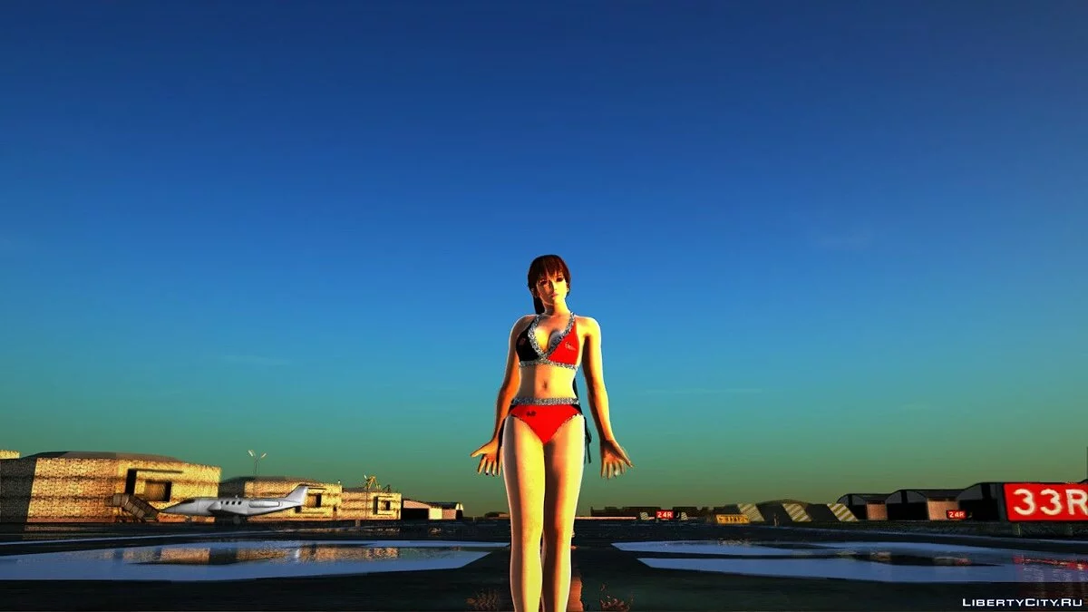 Касуми в костюме гонщицы / GTA San Andreas