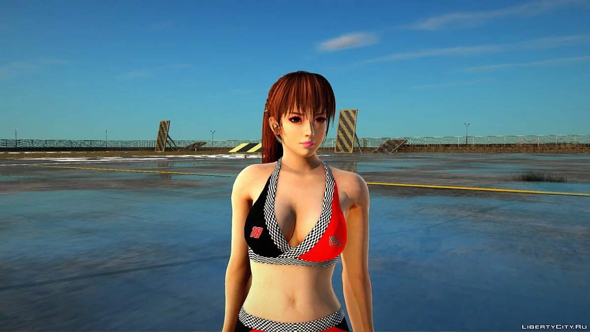 Касуми в костюме гонщицы / GTA San Andreas