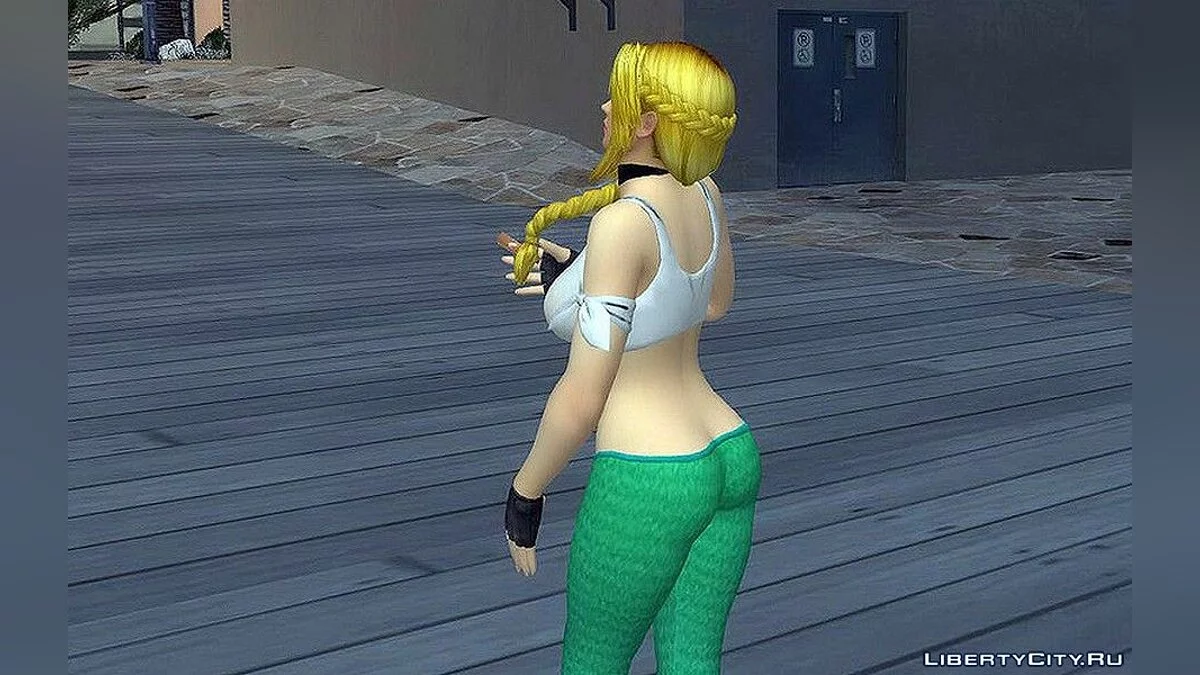 Хелена из игры  DOA5 / GTA San Andreas