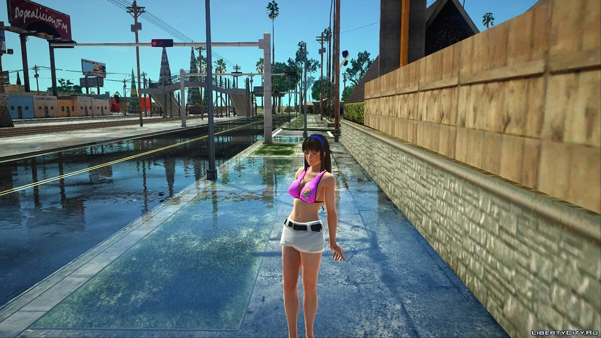 Хитоми в горячем костюме / GTA San Andreas