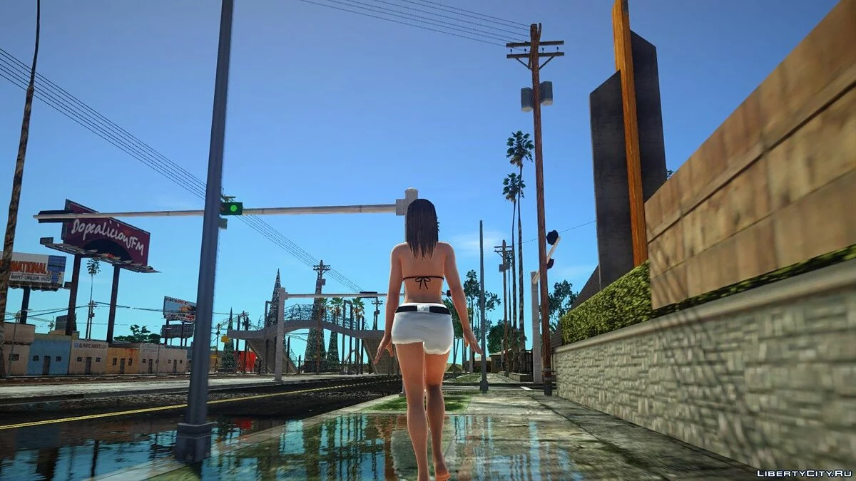 Хитоми в горячем костюме / GTA San Andreas