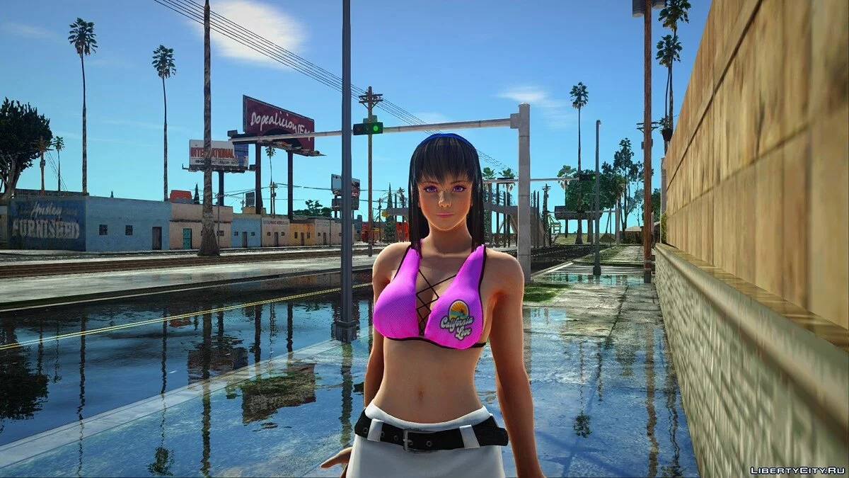 Хитоми в горячем костюме / GTA San Andreas