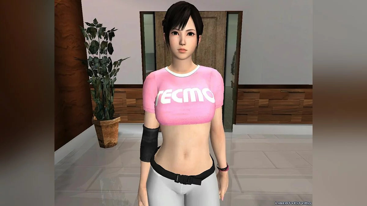 Kokoro в спортивных легинсах из игры DOA 5 / GTA San Andreas