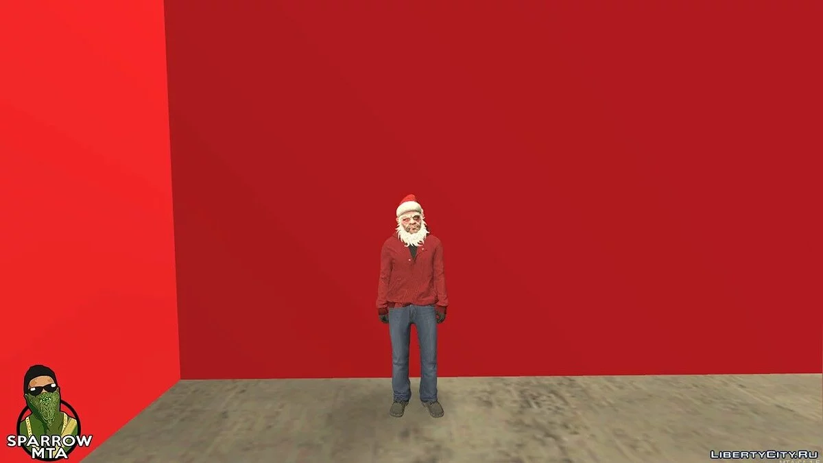 Новогодний скин #1 / GTA San Andreas