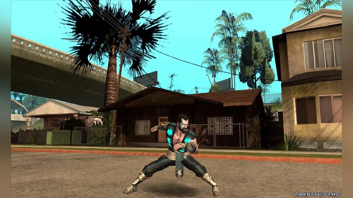 Саб-Зеро из Mortal Kombat X / GTA San Andreas