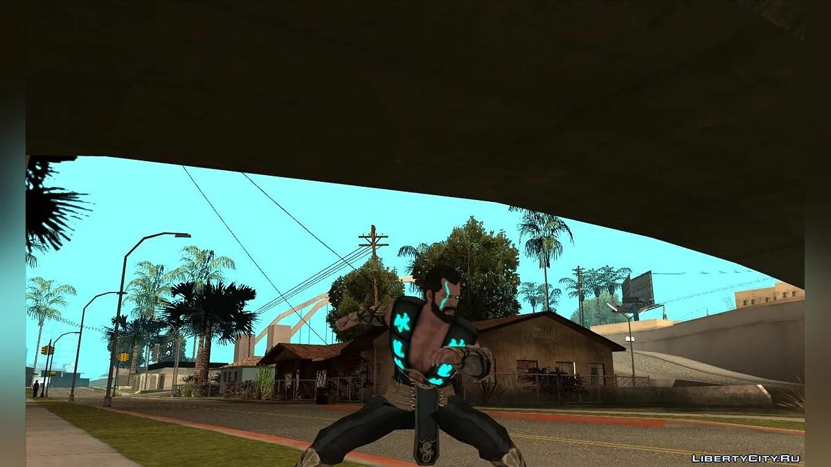 Саб-Зеро из Mortal Kombat X / GTA San Andreas