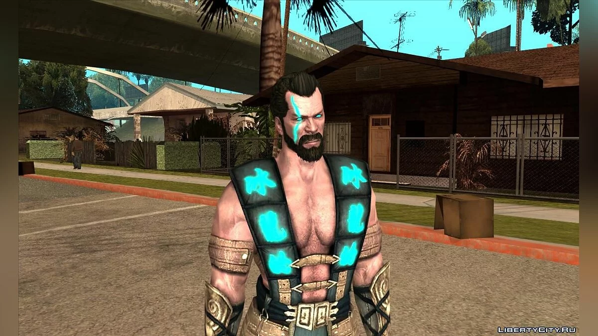 Саб-Зеро из Mortal Kombat X / GTA San Andreas