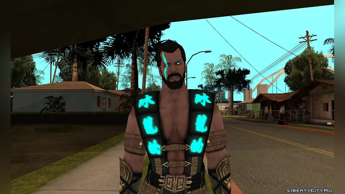 Саб-Зеро из Mortal Kombat X / GTA San Andreas