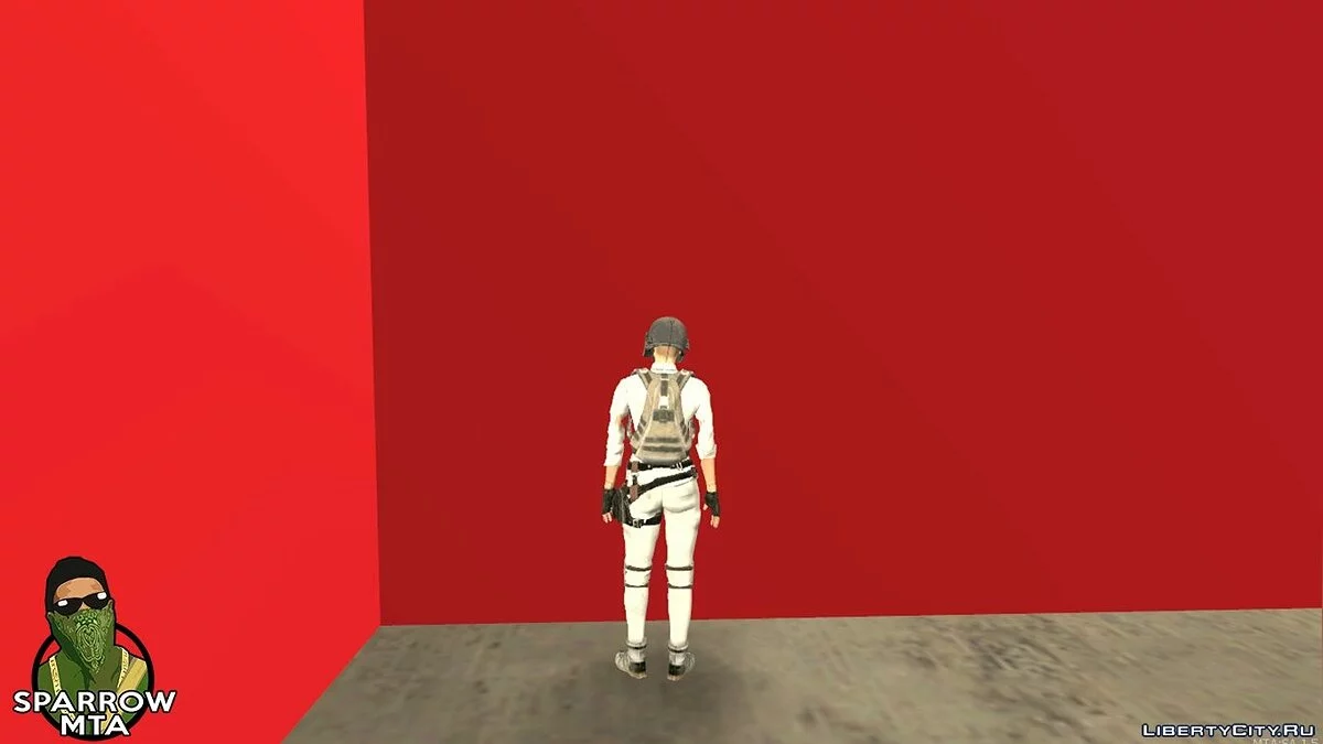 Скин персонажа из PUBG / GTA San Andreas