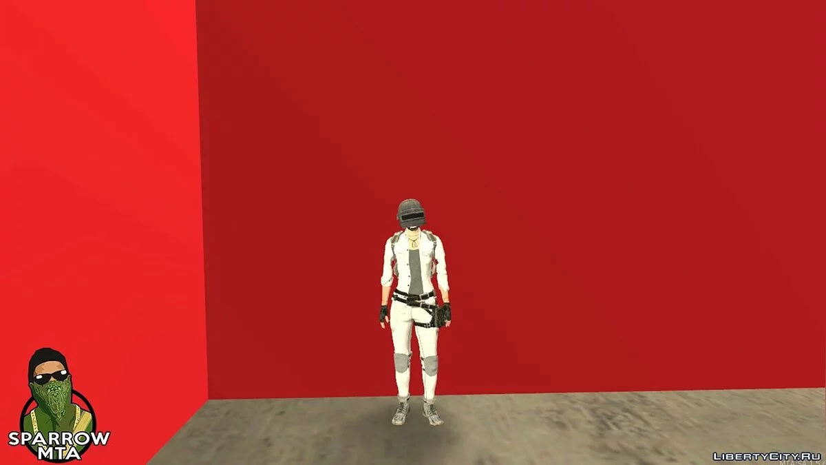 Скин персонажа из PUBG / GTA San Andreas