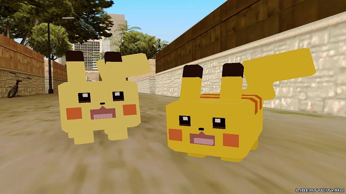 Скин покемона Пикачу / GTA San Andreas