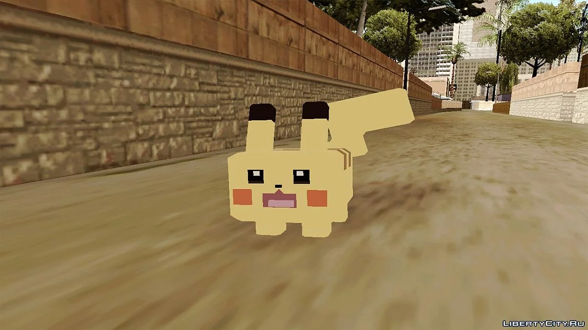 Скин покемона Пикачу / GTA San Andreas