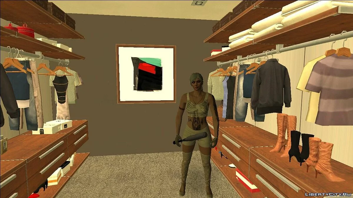 Butty Dancer из GTA 5 / GTA San Andreas