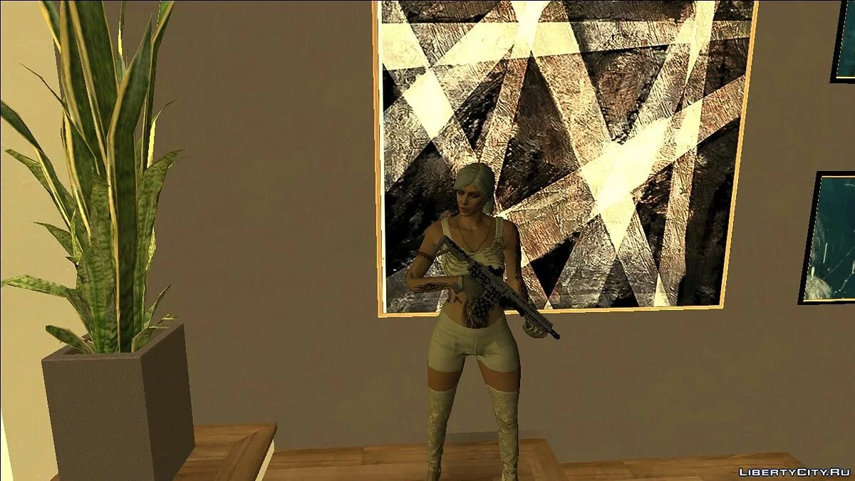 Butty Dancer из GTA 5 / GTA San Andreas