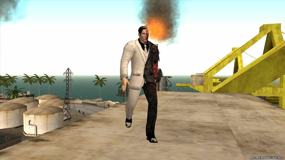 DC pack Alpha (5 skins) - Пак персонажей комиксов / GTA San Andreas