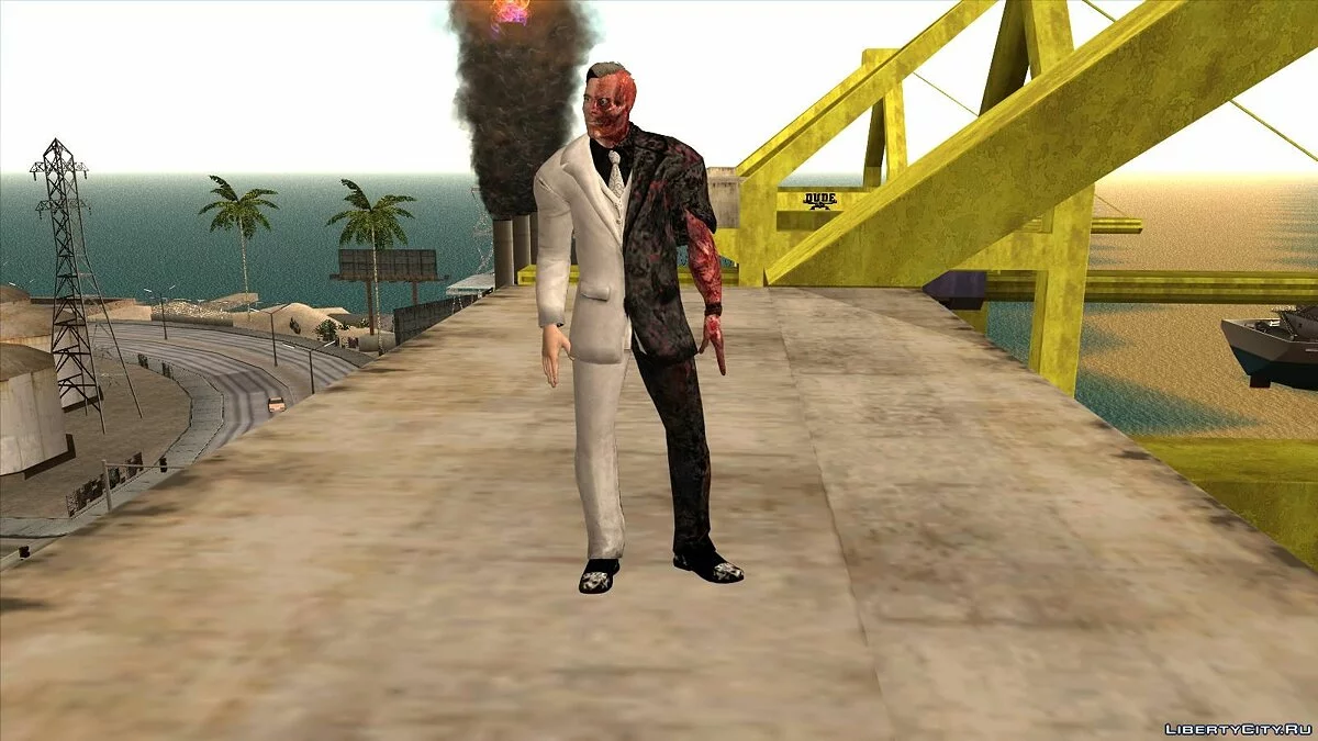 DC pack Alpha (5 skins) - Пак персонажей комиксов / GTA San Andreas
