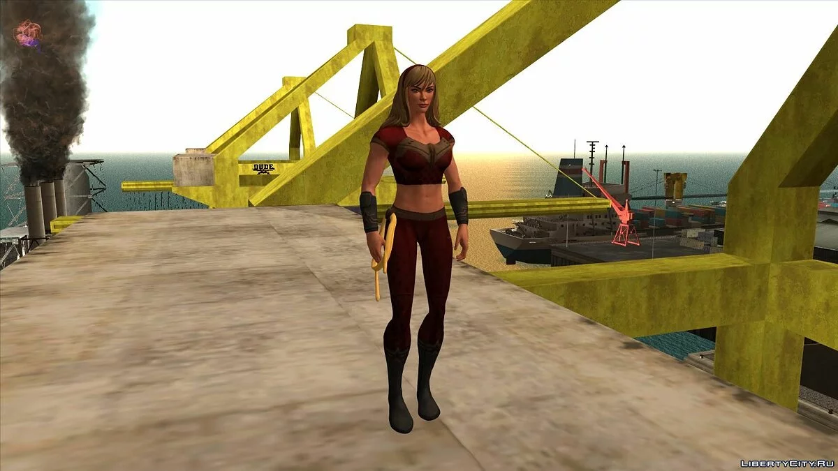 DC pack Alpha (5 skins) - Пак персонажей комиксов / GTA San Andreas
