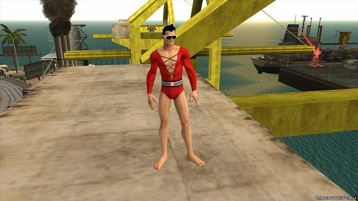 DC pack Alpha (5 skins) - Пак персонажей комиксов / GTA San Andreas