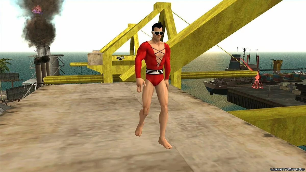 DC pack Alpha (5 skins) - Пак персонажей комиксов / GTA San Andreas