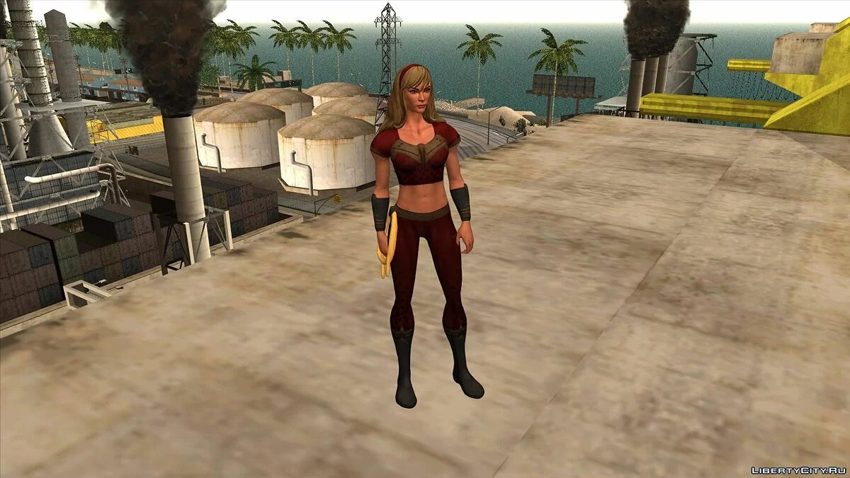 DC pack Alpha (5 skins) - Пак персонажей комиксов / GTA San Andreas