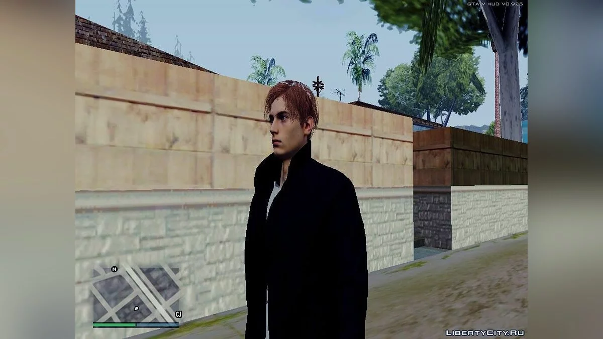 Leon S. Kennedy из Resident Evil 2 Remake / GTA San Andreas