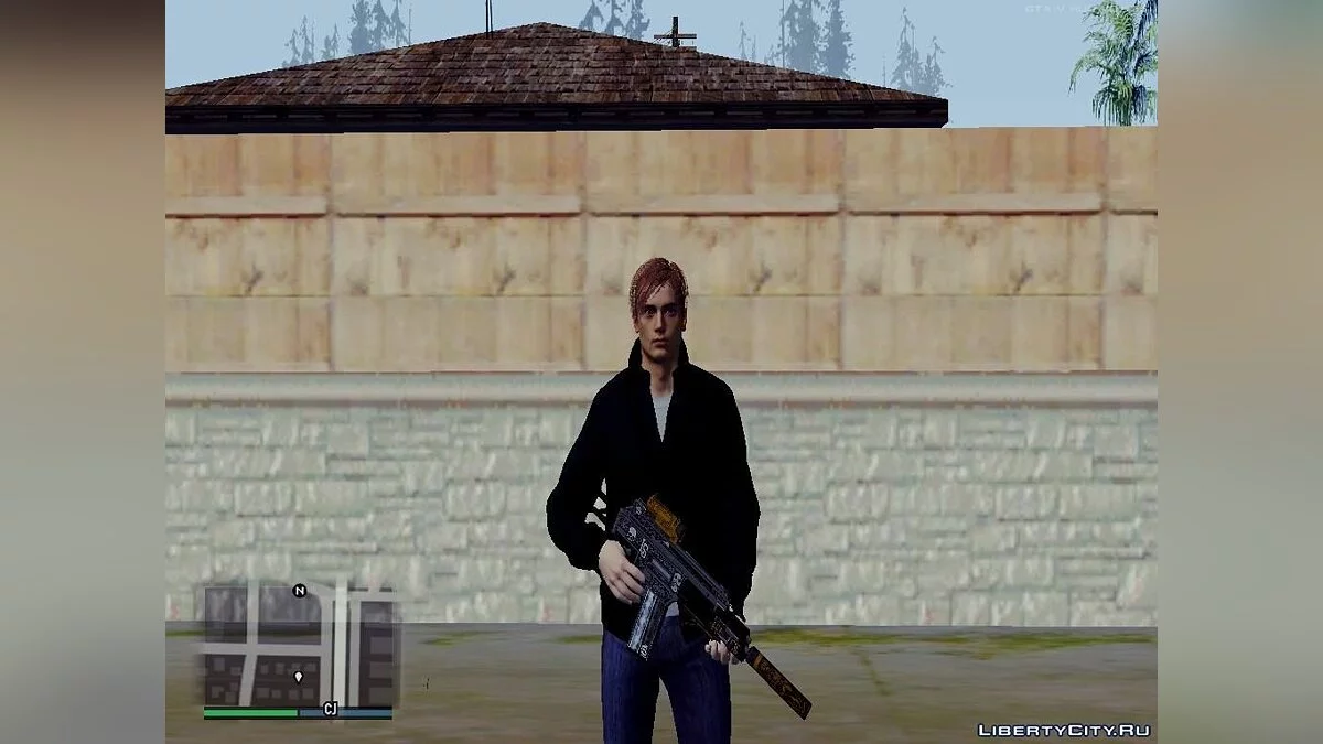 Leon S. Kennedy из Resident Evil 2 Remake / GTA San Andreas