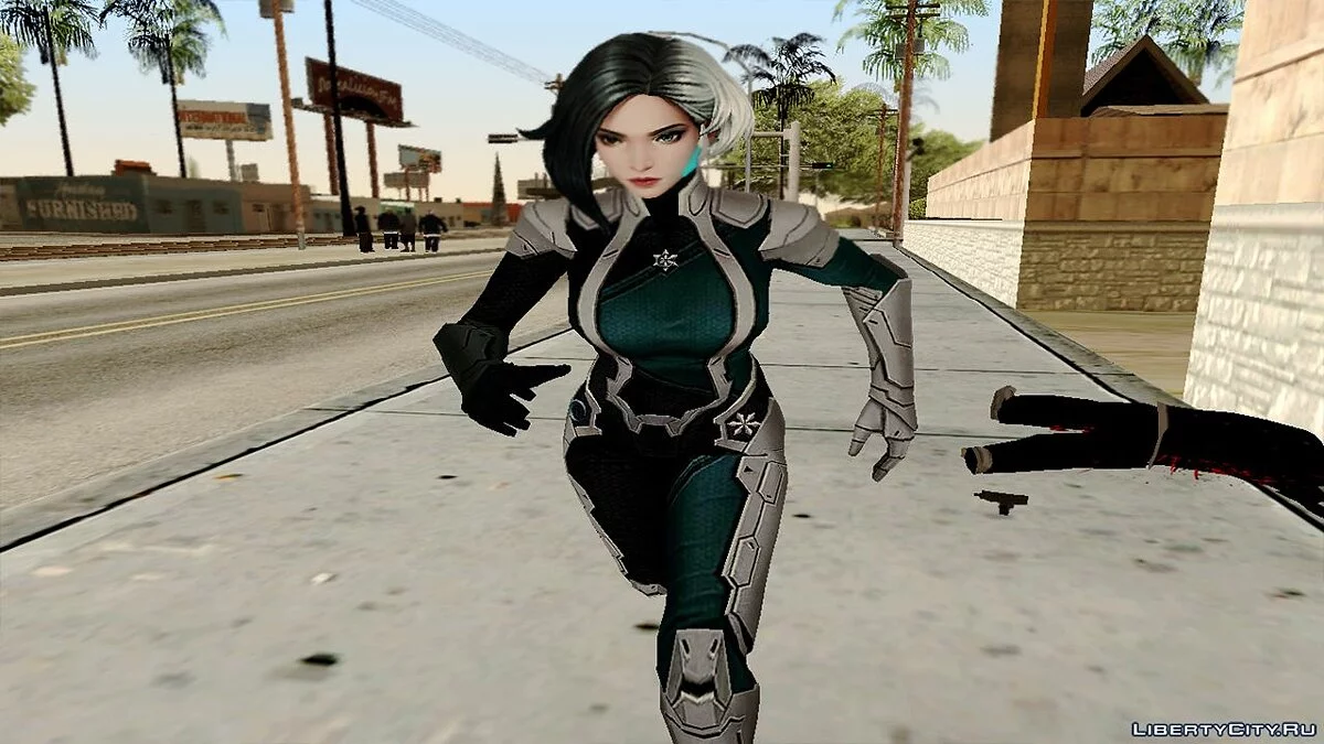 Луна Сноу (Андромеда) из игры 