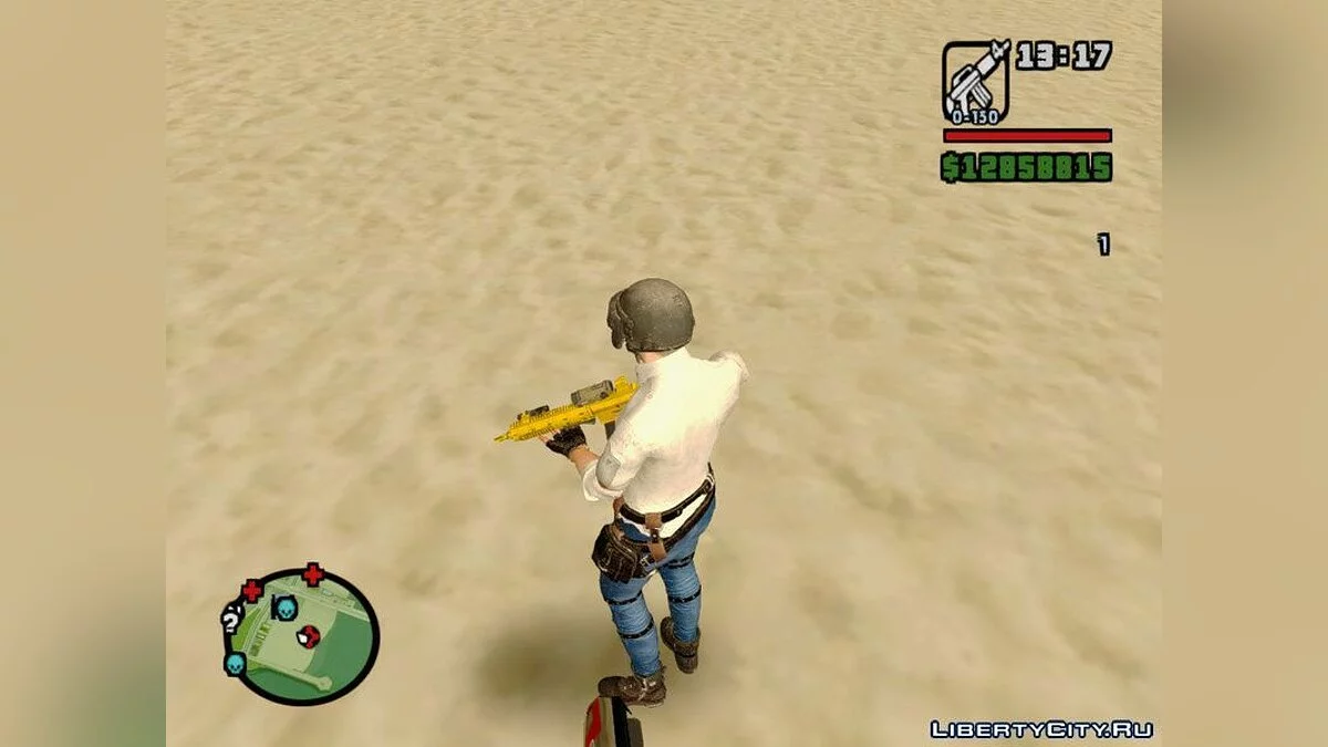 Pubg Man Skin / GTA San Andreas