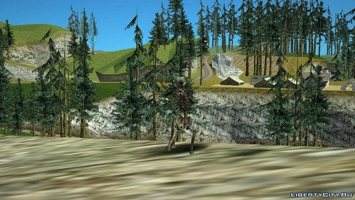 Скин скелета / GTA San Andreas