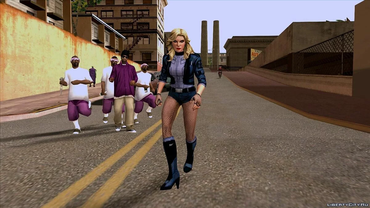 Black Canary / GTA San Andreas
