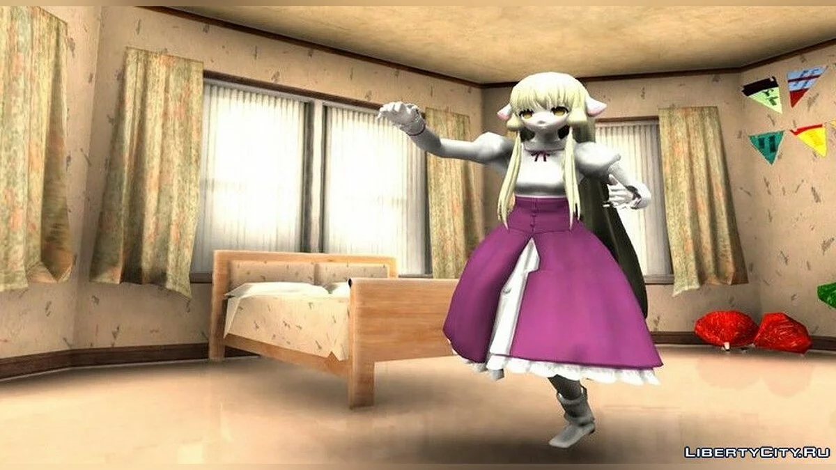 Чии из аниме Чобиты / GTA San Andreas