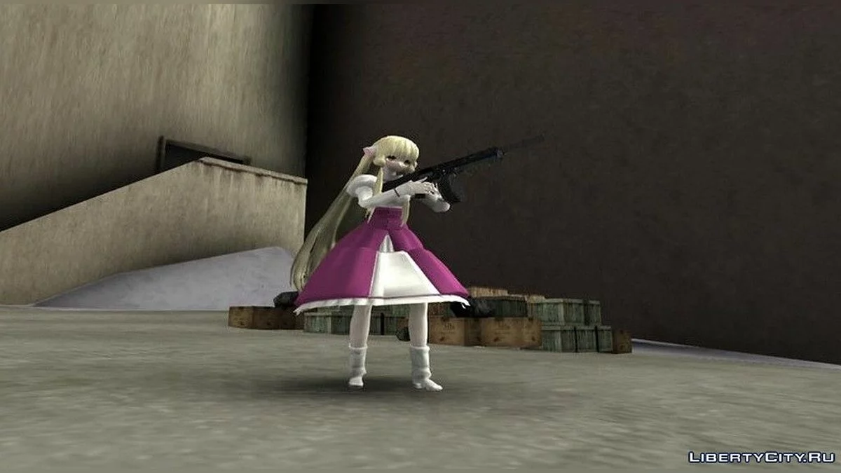 Чии из аниме Чобиты / GTA San Andreas