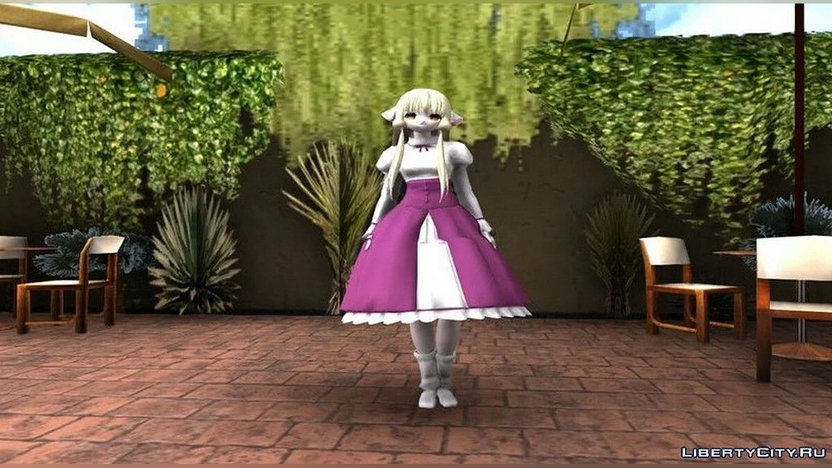 Чии из аниме Чобиты / GTA San Andreas