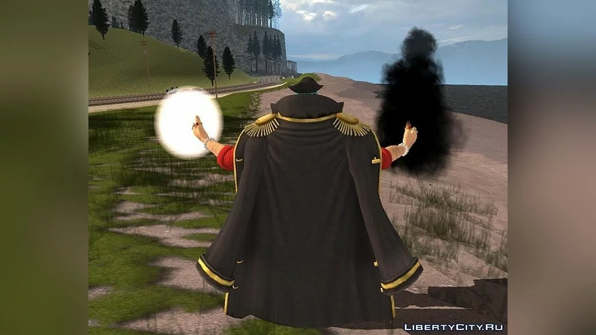 Маршалл Д из игры One Piece Pirate Warriors 3 / GTA San Andreas