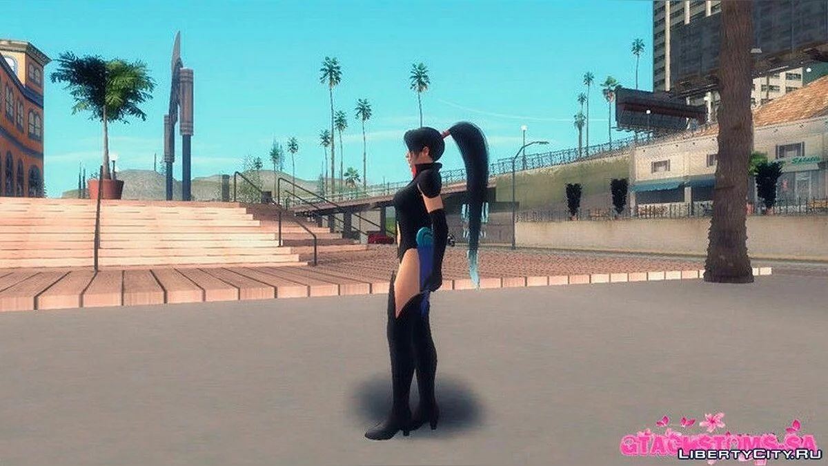 Момиджи из игры DOA 5 / GTA San Andreas