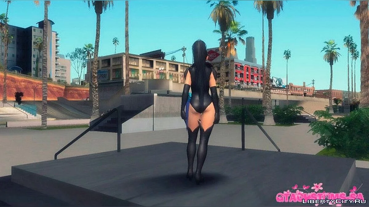 Момиджи из игры DOA 5 / GTA San Andreas