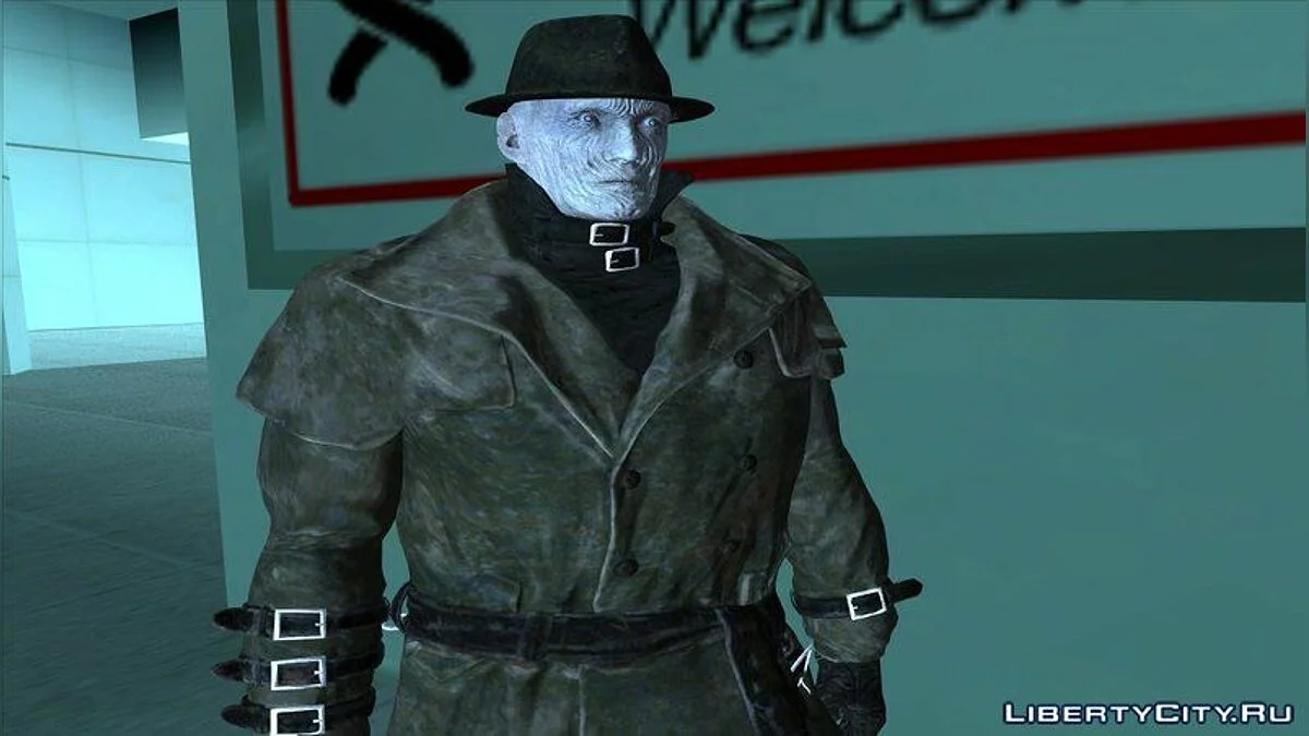 Mr X из RE2 Remake / GTA San Andreas