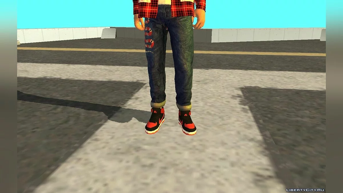 Рандомный скин #165 (одежда Импорт-Экспорт) / GTA San Andreas