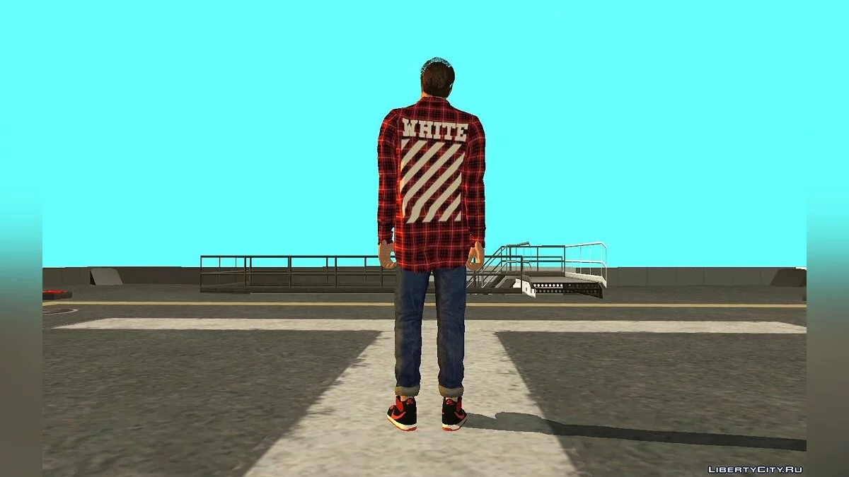 Рандомный скин #165 (одежда Импорт-Экспорт) / GTA San Andreas