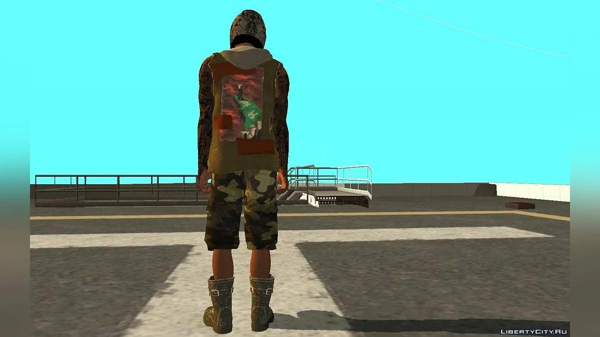 Рандомный Скин #167 (Одежда из обновления "Торговля оружием") / GTA San Andreas
