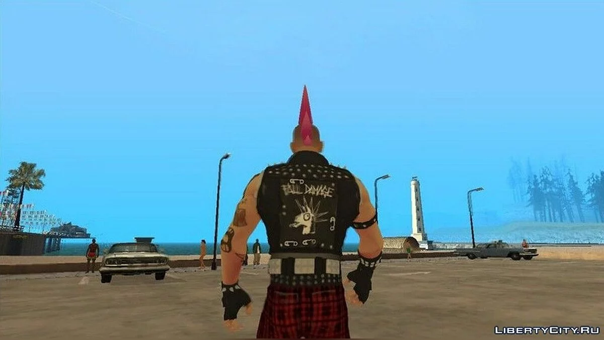 Риот из "Фортнайт" / GTA San Andreas
