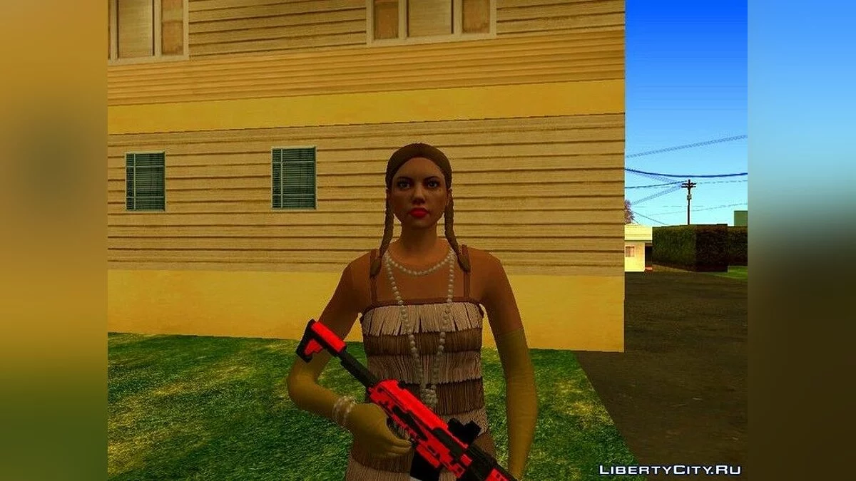 Сборник рандомных скинов из GTA 5 / GTA San Andreas