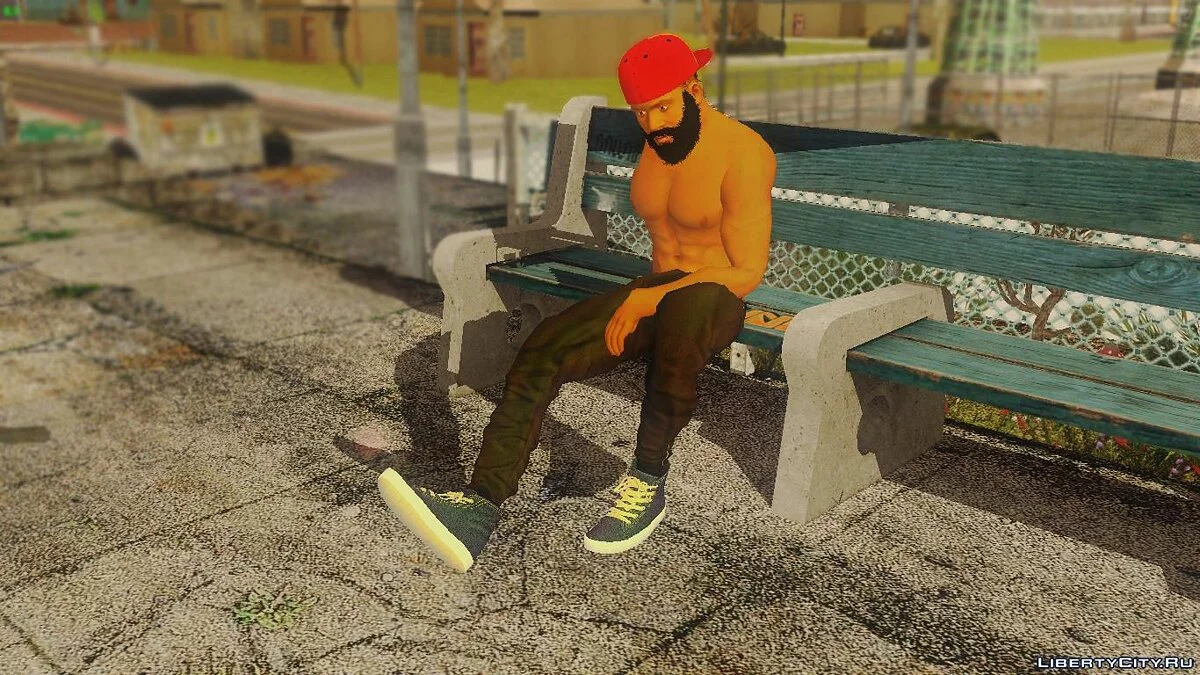 Скин Франклина / GTA San Andreas