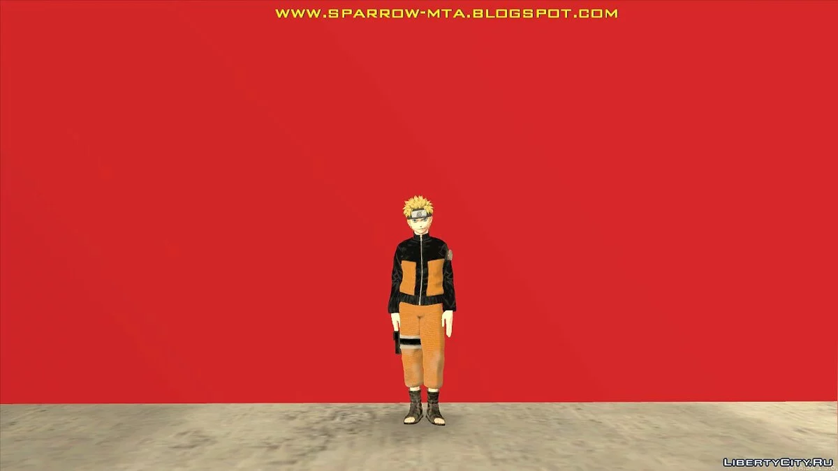 Скин Наруто Узумаки / GTA San Andreas