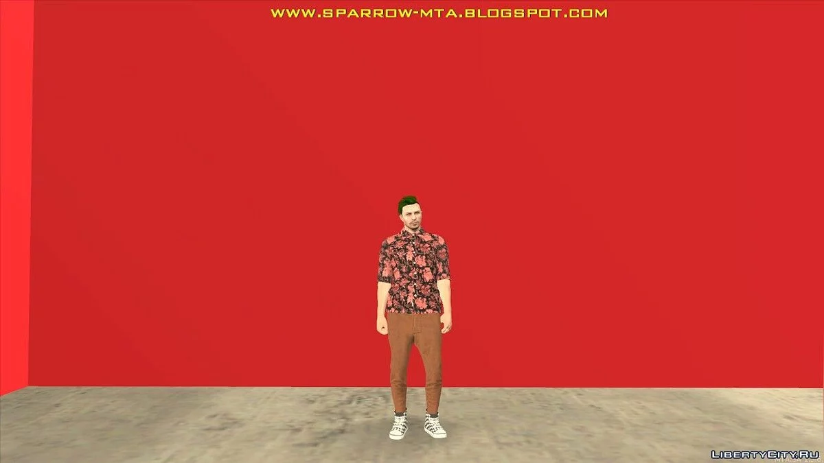 Скин персонажа из GTA Online / GTA San Andreas