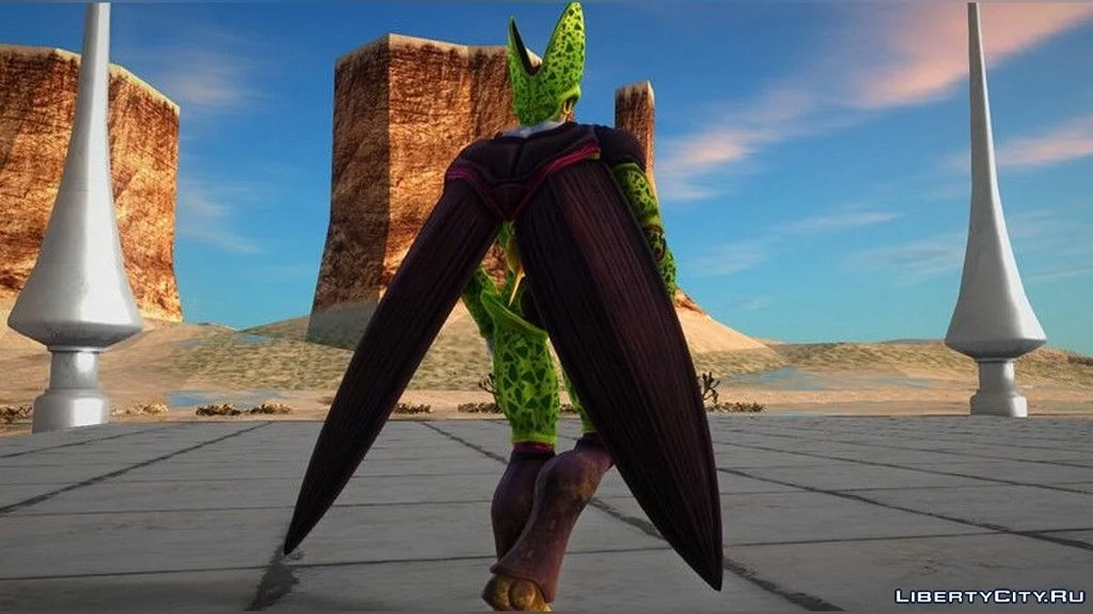 Скин Села из игры Jump Force / GTA San Andreas