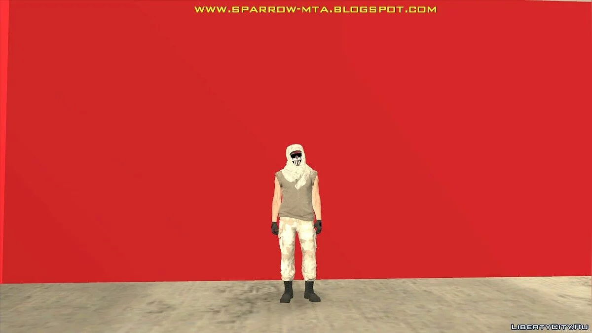 Скин Военного из GTA Online / GTA San Andreas